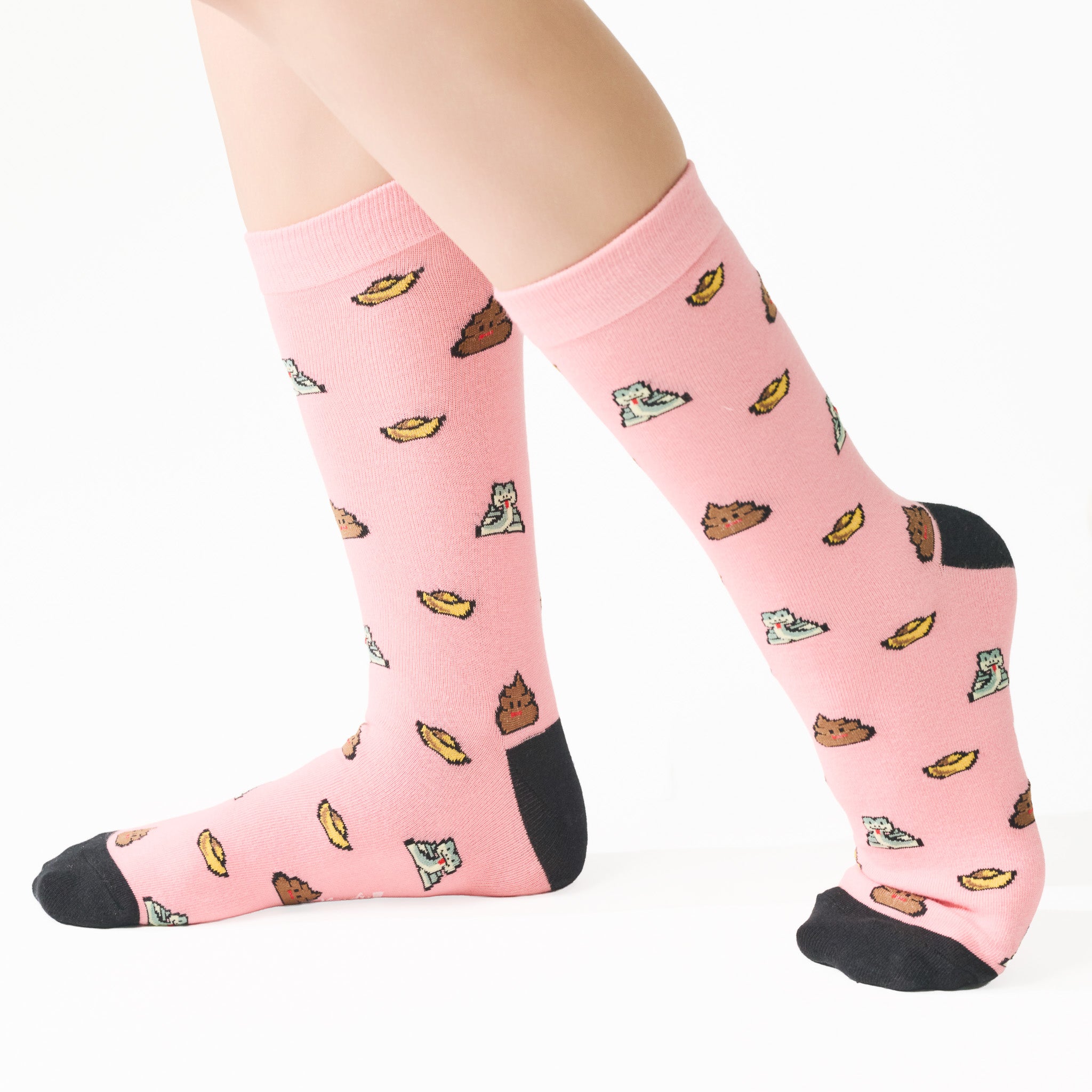 Snake Golden Poop Socks
