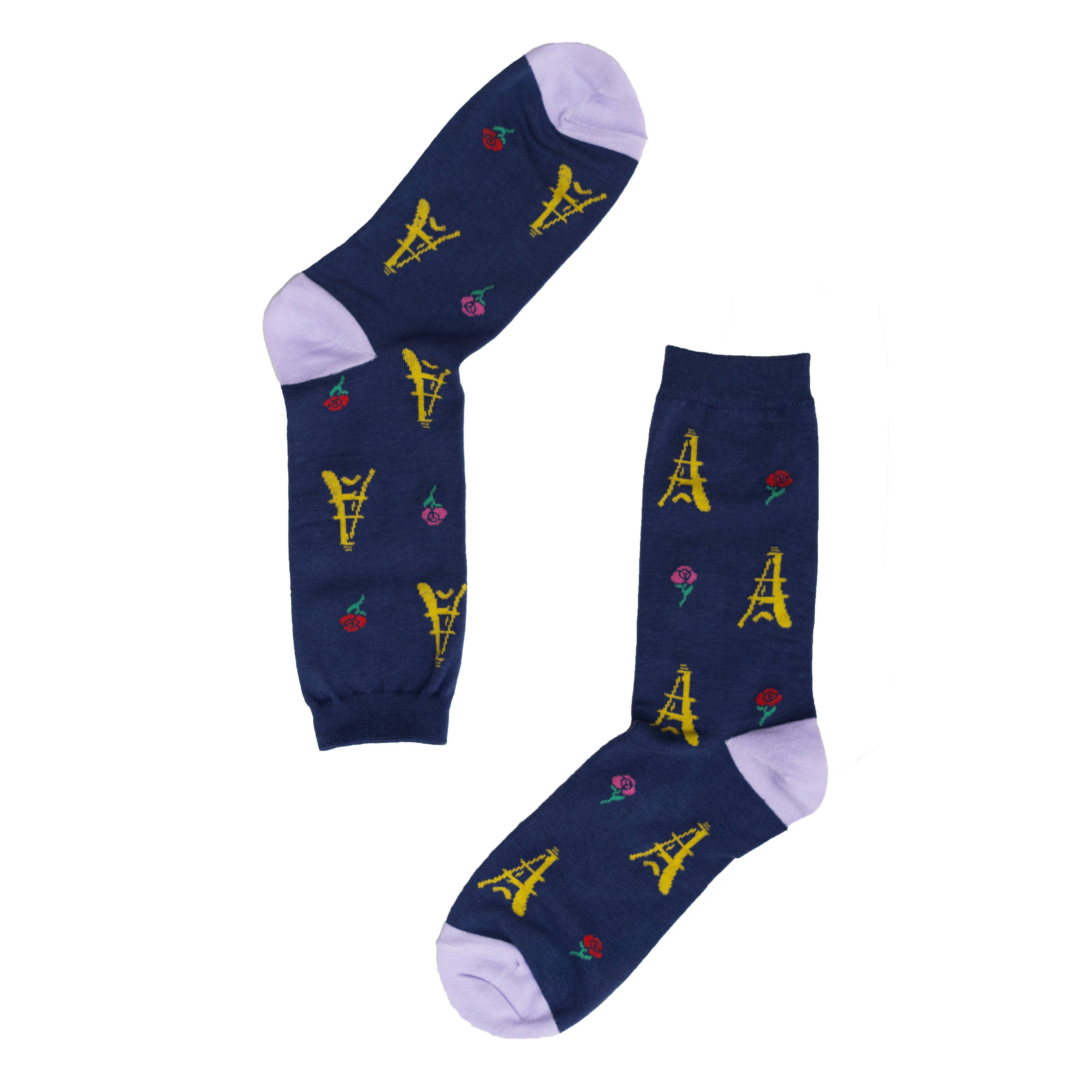 French Eiffel Tower Socks