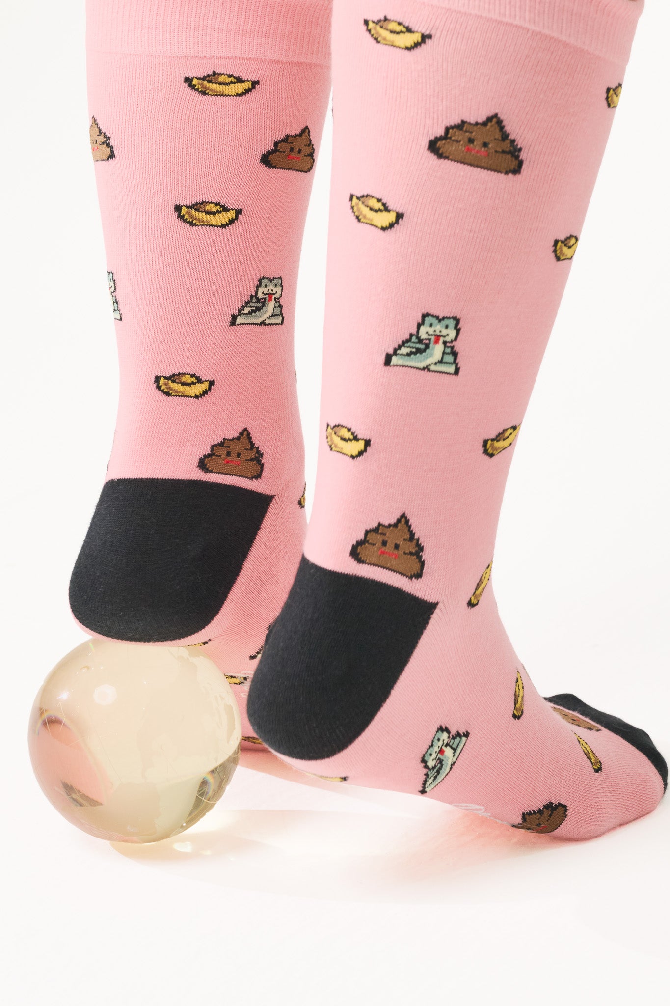 Snake Golden Poop Socks