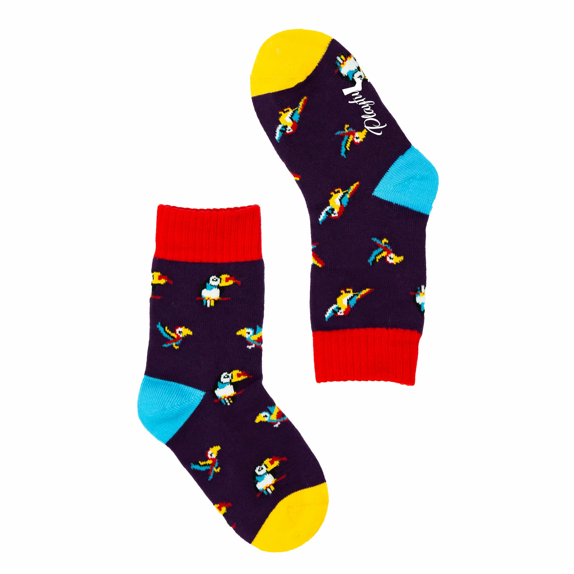 Kids Party Parrot Socks