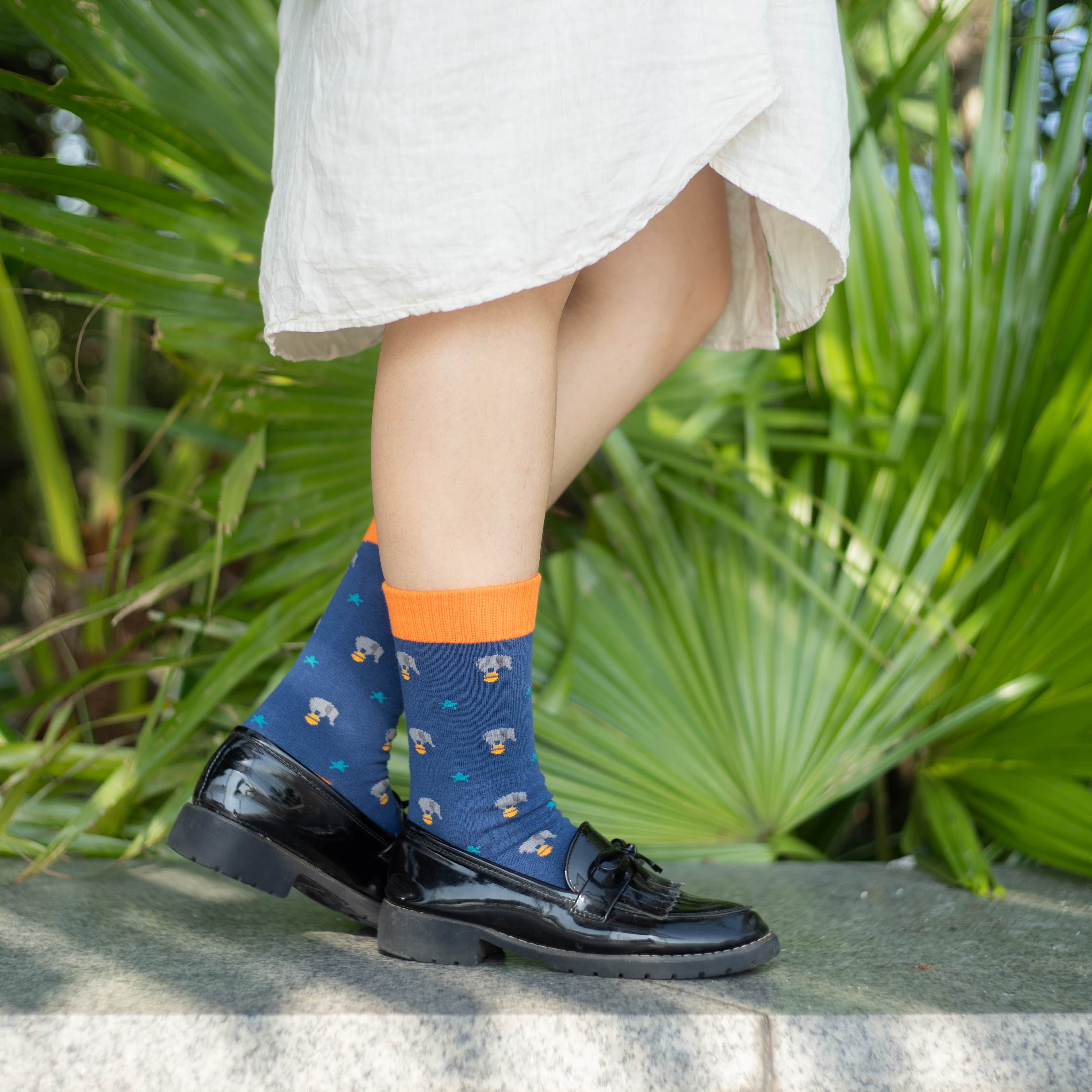 Circus Elephant Socks