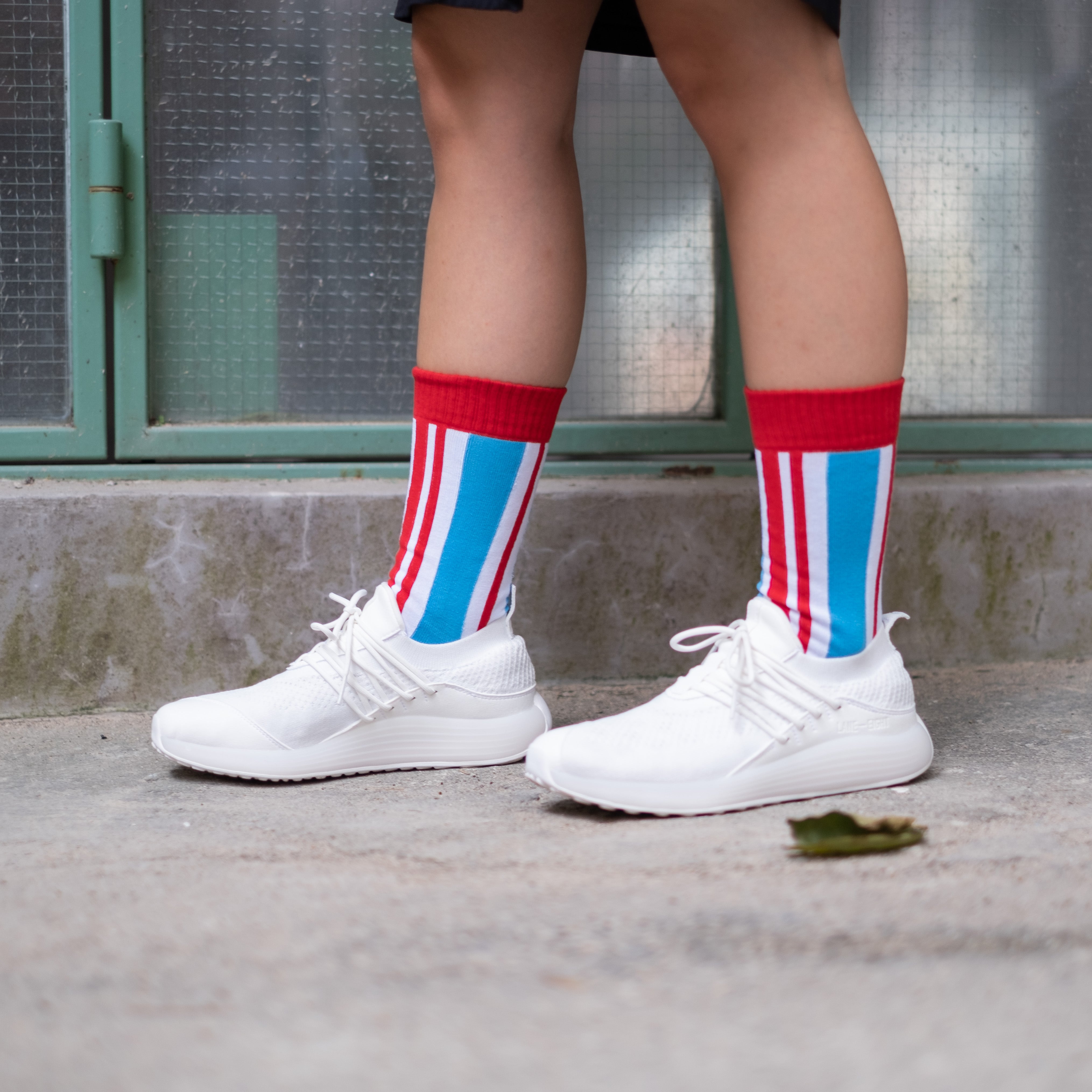 Red-White-Blue Amah Bag Socks